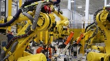 Robot in MEVS facility in St. Clair, Michigan